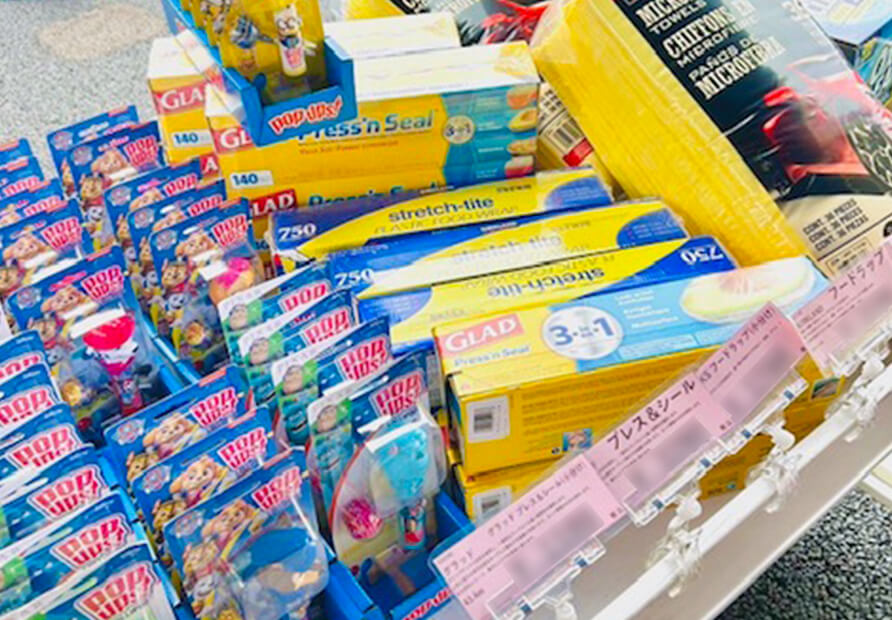 フードラップなどの商品